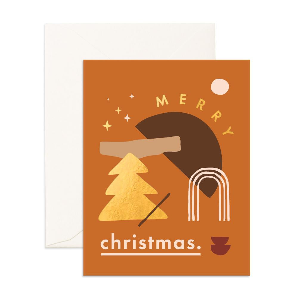 Fox & Fallow - Christmas Composition Greeting Card