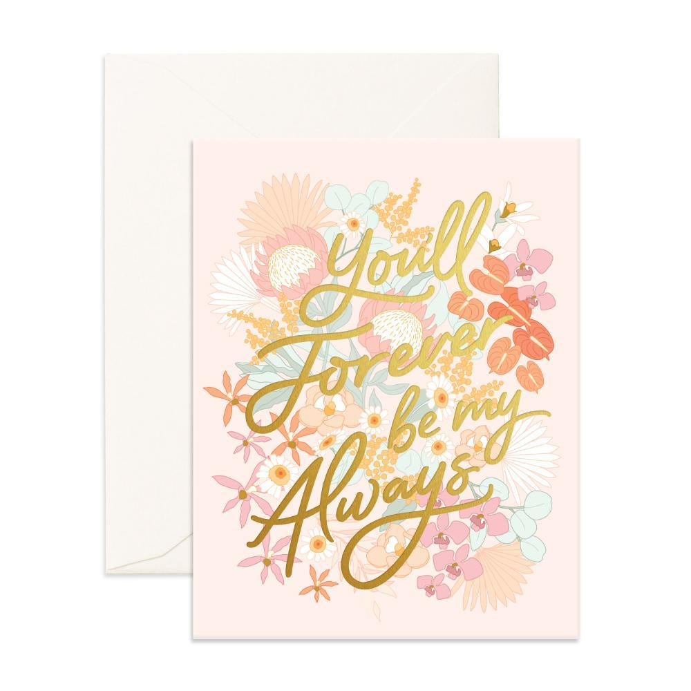 Fox & Fallow - Forever Always Floribunda Greeting Card