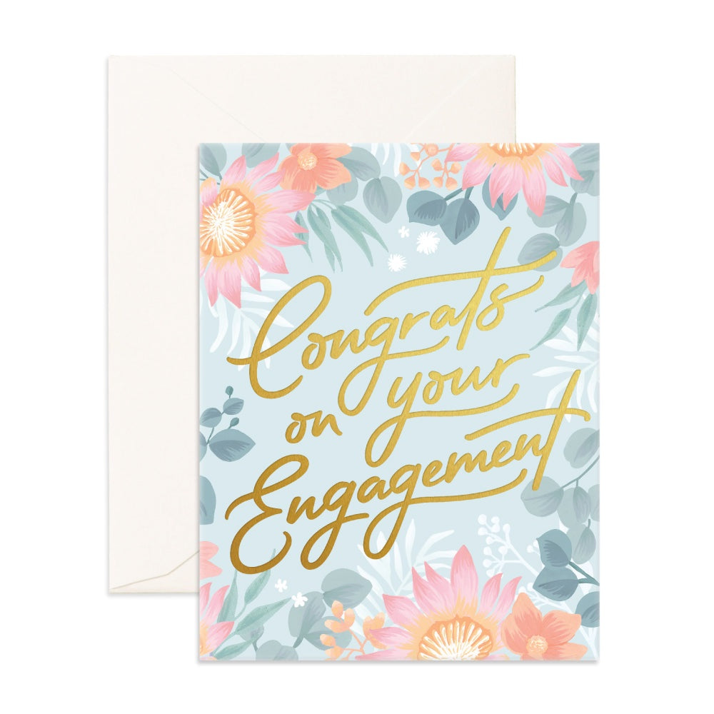 Fox & Fallow - Congrats Engagement Greeting Card