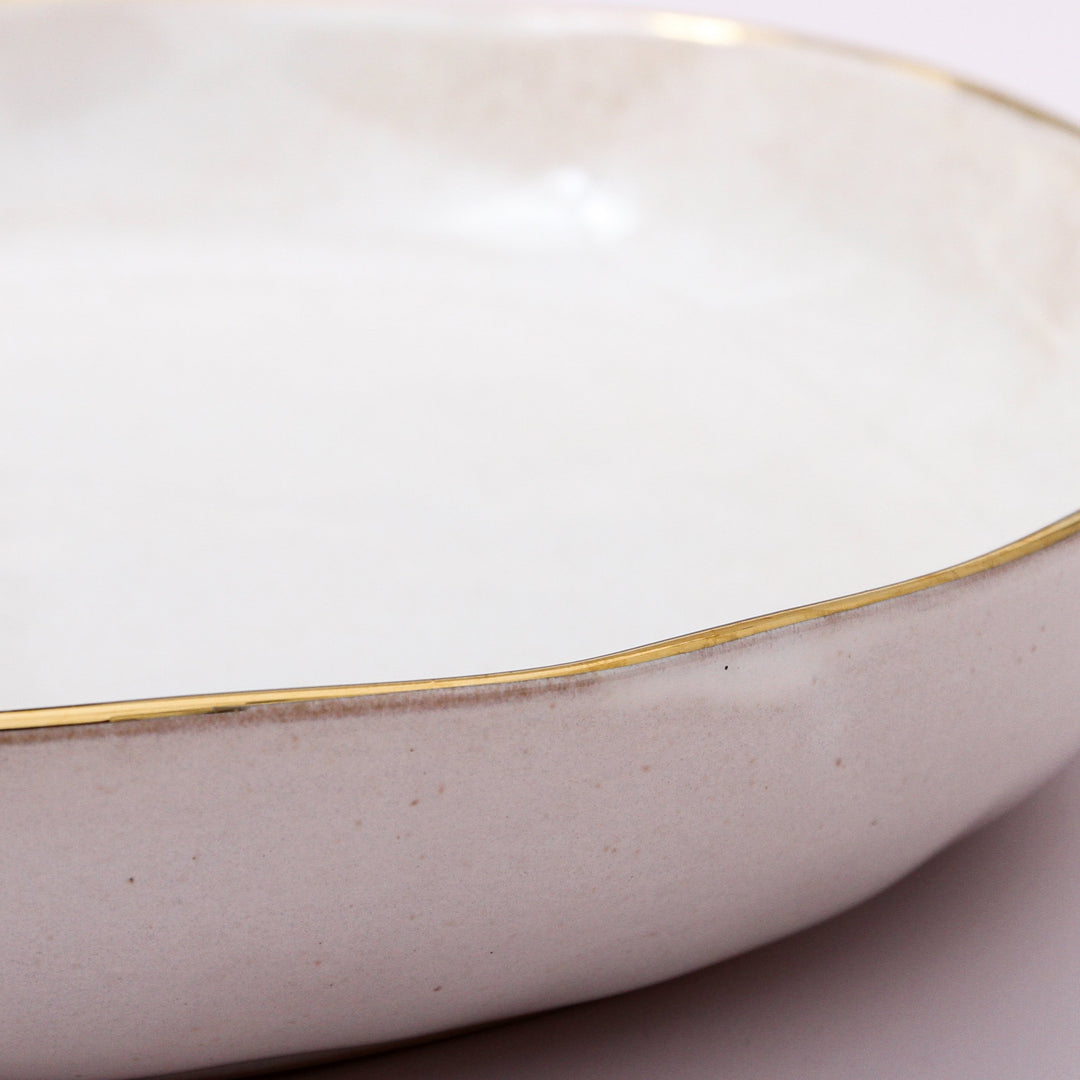 Ariel Salad Bowl (Off White)