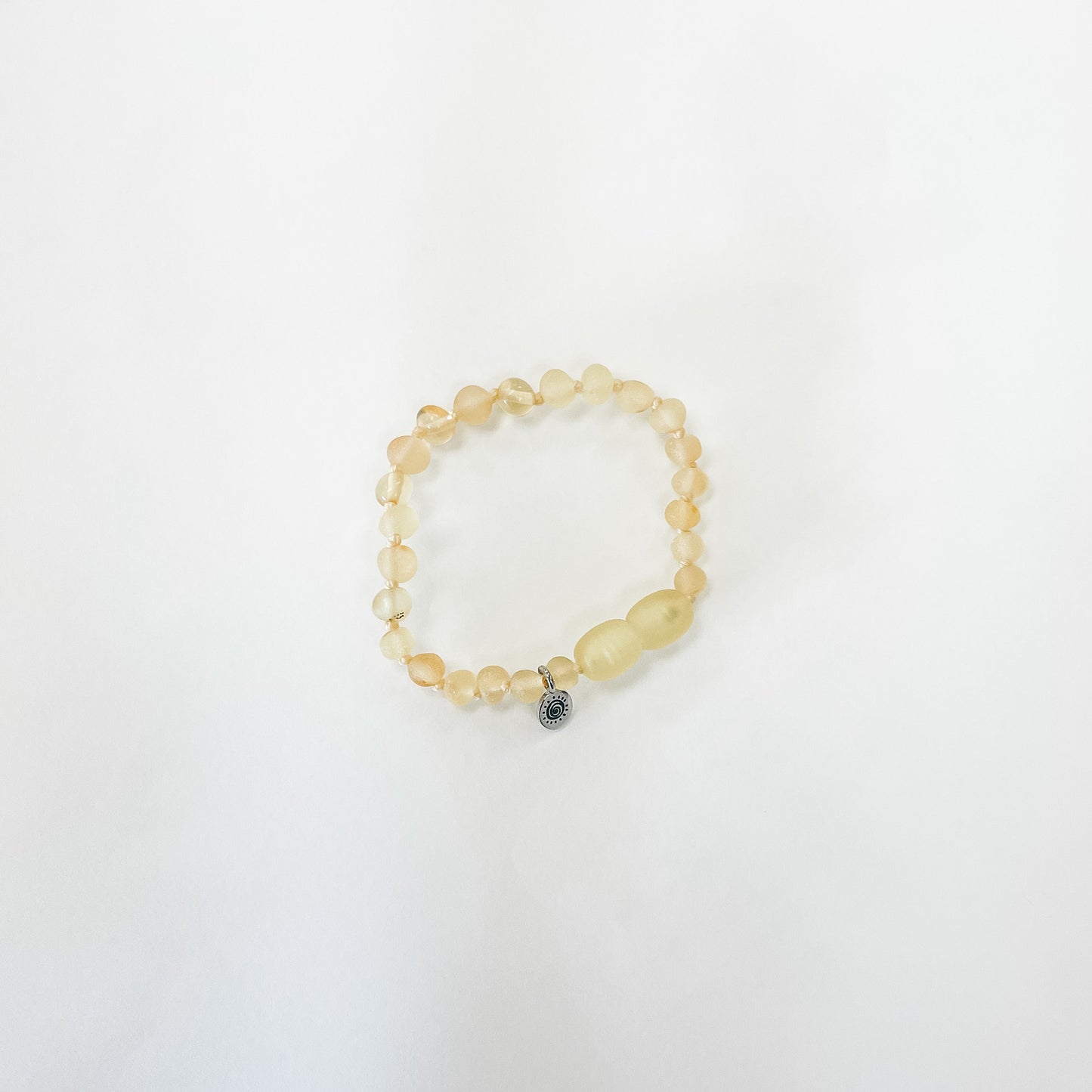 Seeds of the Sun - Amber Anklet/Bracelet (Lemon 14cm)