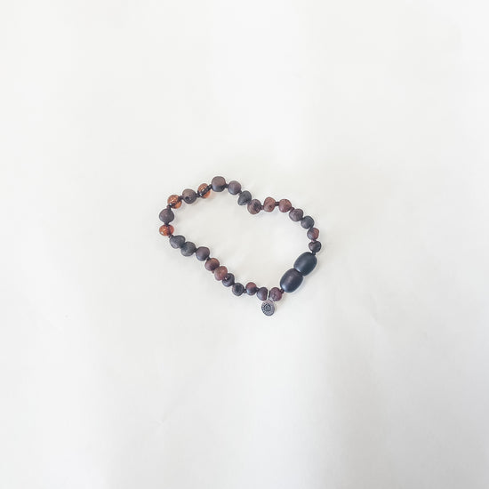Seeds of the Sun - Amber Anklet/Bracelet (Dark Cherry 14cm)