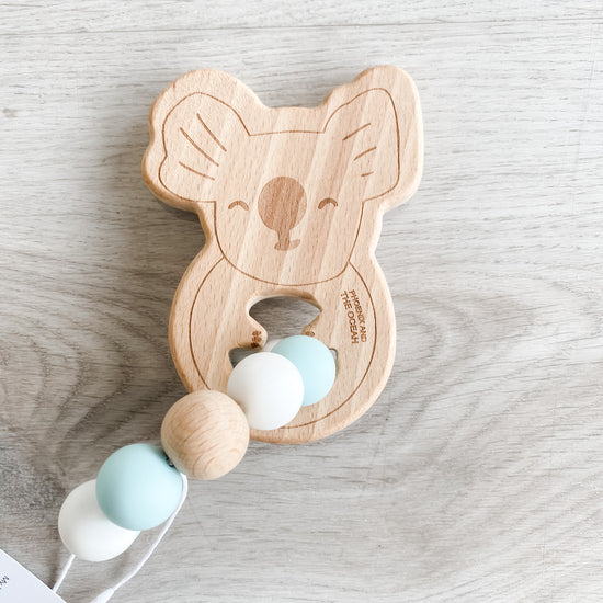 My Little Giggles - Koala Ring Teether (Seagrass)