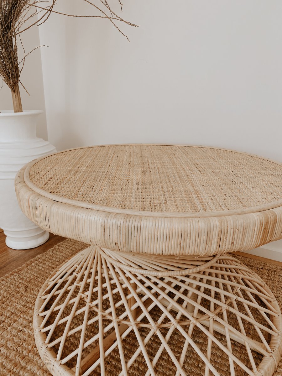 Load image into Gallery viewer, The Brazil Rattan Coffee Table

