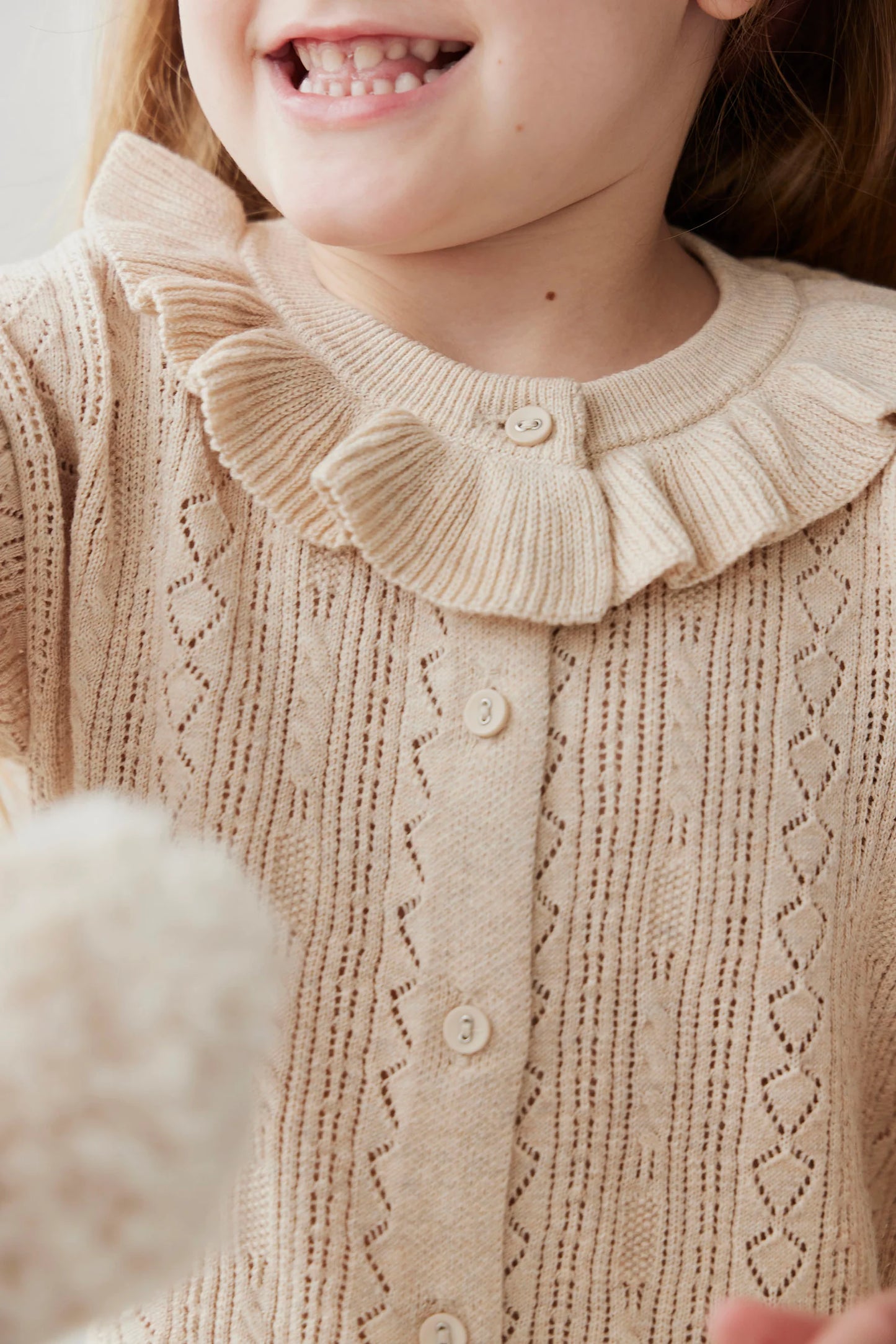 Jamie Kay - Addison Knitted Cardigan (Oatmeal Marle)