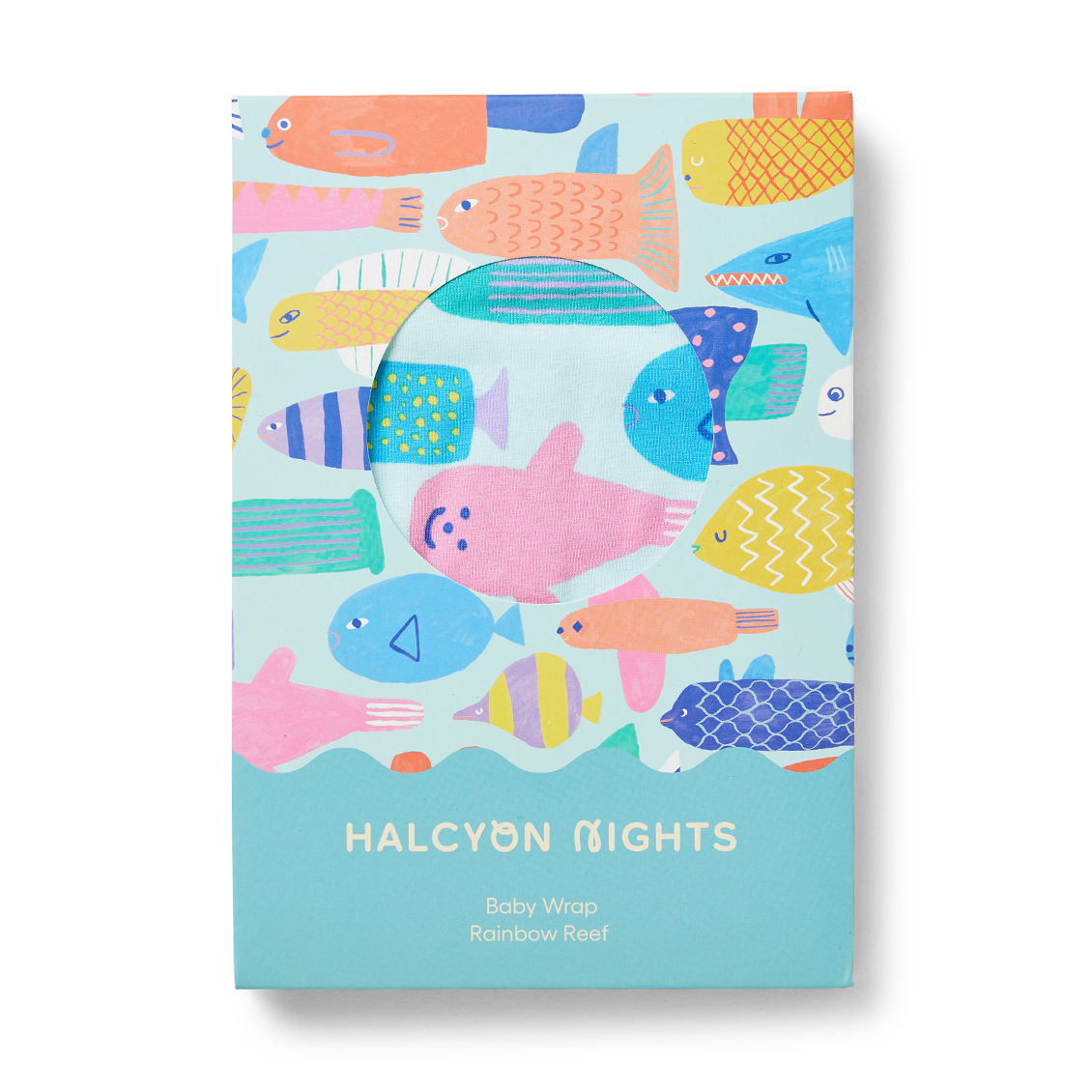 Halcyon Nights - Rainbow Reef Baby Wrap