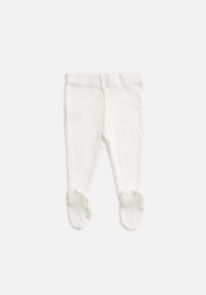 Miann & Co - Footed Legging (Ivory)