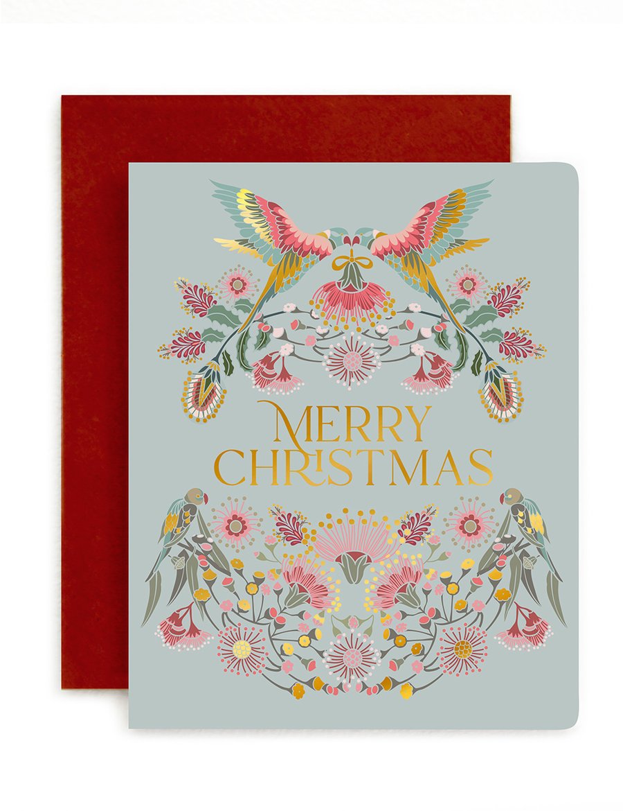 Bespoke Letterpress - 'Merry Christmas' Christmas Card