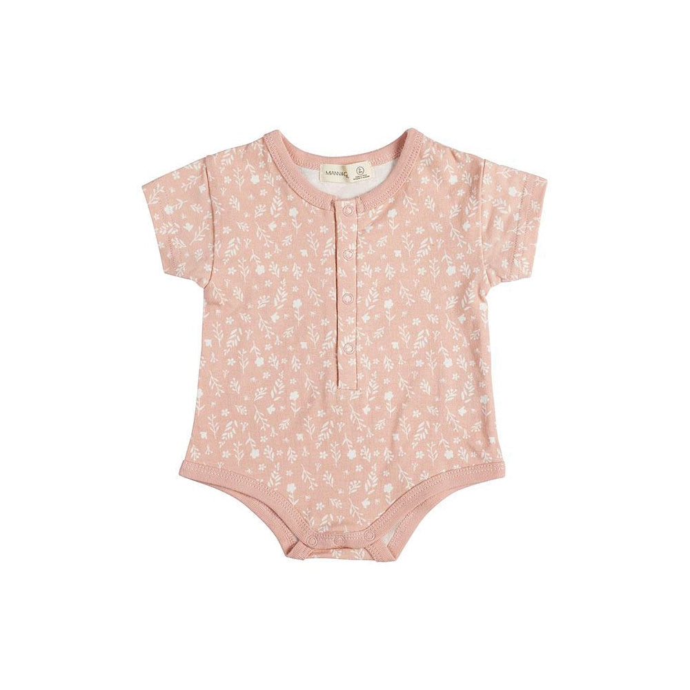 Load image into Gallery viewer, Miann &amp;amp; Co- Blossom Print Short Sleeve Body Suit
