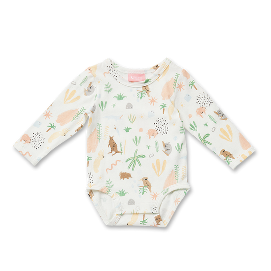 Halcyon Nights - Outback Dreamers Long Sleeve Bodysuit
