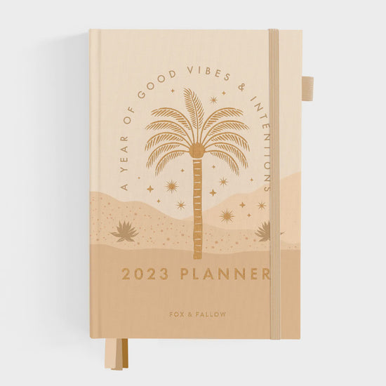Load image into Gallery viewer, Fox &amp;amp; Fallow - 2023 Good Vibes Planner

