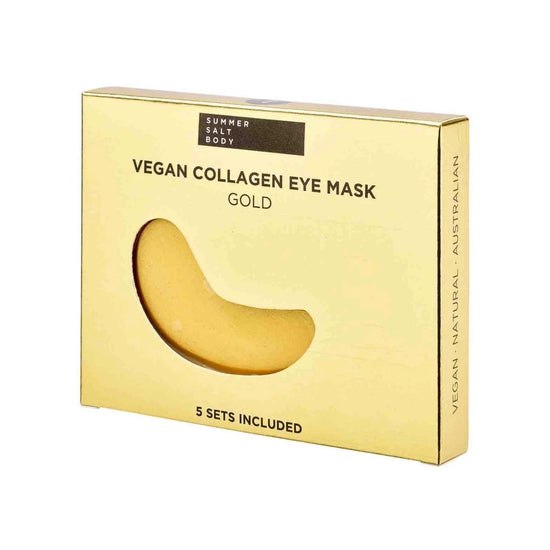 Summer Salt Body - Vegan Collagen Eye Mask (Gold)