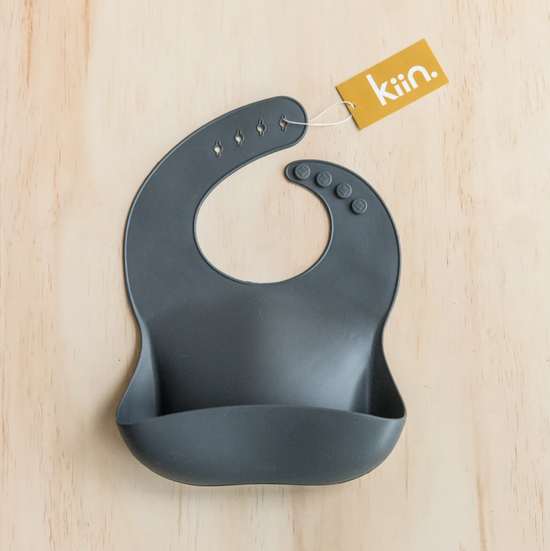 Load image into Gallery viewer, Kiin - Silicone Bib (Storm)
