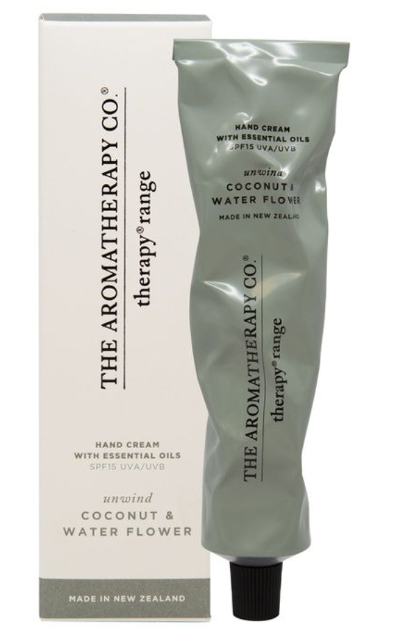 The Aromatherapy Co. - Therapy Hand Cream SPF15 75ml -  Unwind - Coconut & Water Flower