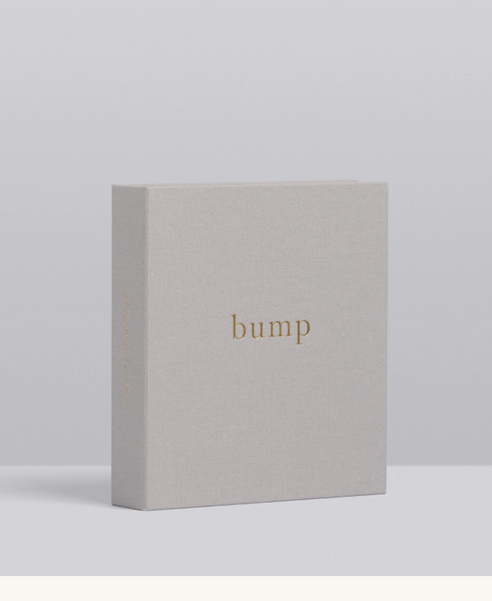 Load image into Gallery viewer, Write to Me - Bump. My Pregnancy Journal (Light Grey)
