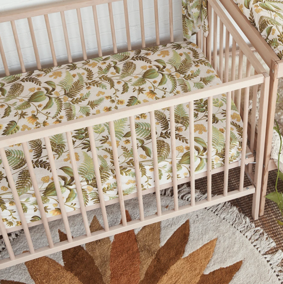 Banabae - Rainforest Fitted Cot Sheet