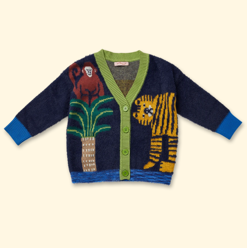 Load image into Gallery viewer, Halcyon Nights Hide and Seek Knit Cardigan
