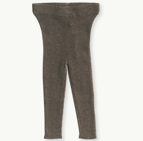 Load image into Gallery viewer, Grown Ribbed Essential Leggings - Cocoa Marle
