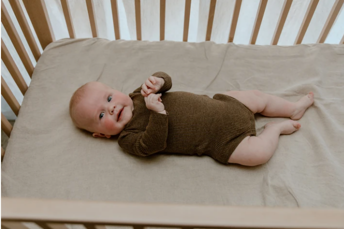 Grown Ribbed Essential Bodysuit - Cocoa Marle