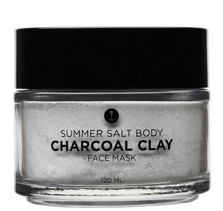 Summer Salt Body Charcoal Clay Mask - 120ml