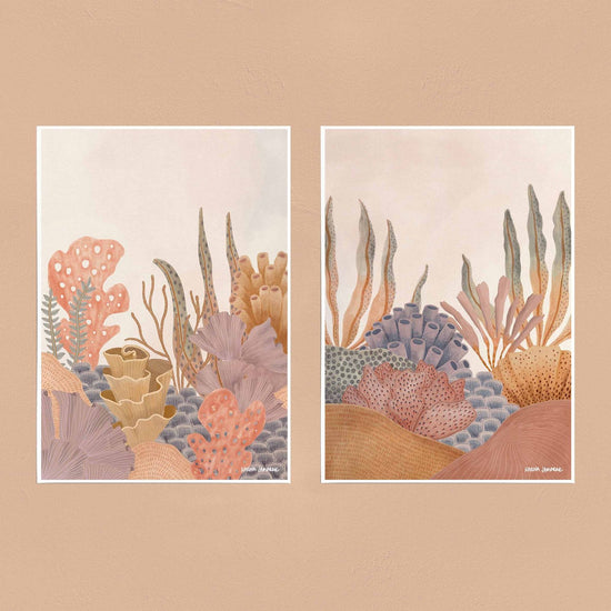 Karina Jambrak - Pastel Reef I Print (Size Options)