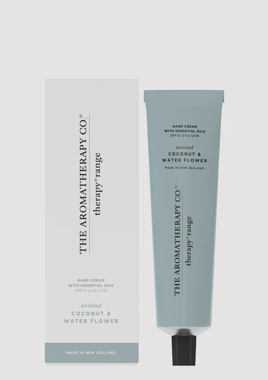 Load image into Gallery viewer, The Aromatherapy Co. - Therapy Hand Cream (Coconut &amp;amp; Waterflower)
