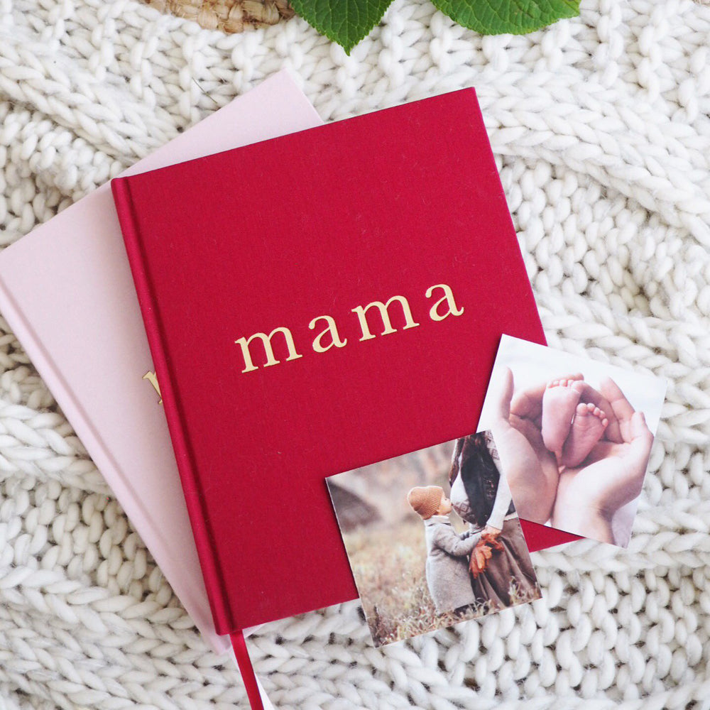 Write To Me - Mama Journal (Maroon)