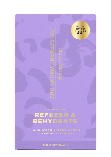 The Aromatherapy co Refresh & Rehydrate Gift Pack - Lavender & Clary Sage