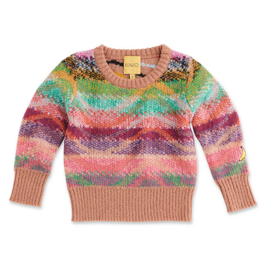 Kip & Co - Ripple Rum Knit Sweater