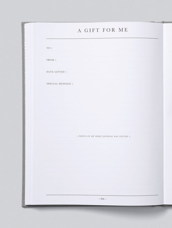 Load image into Gallery viewer, Write To Me - Birth To Five Years Journal (Grey)
