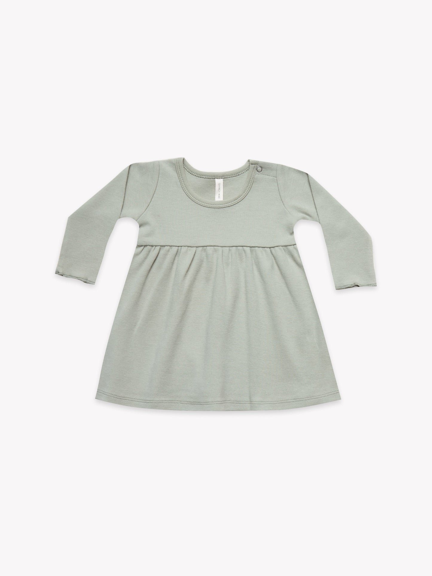 Quincy Mae - Baby Dress - Sage