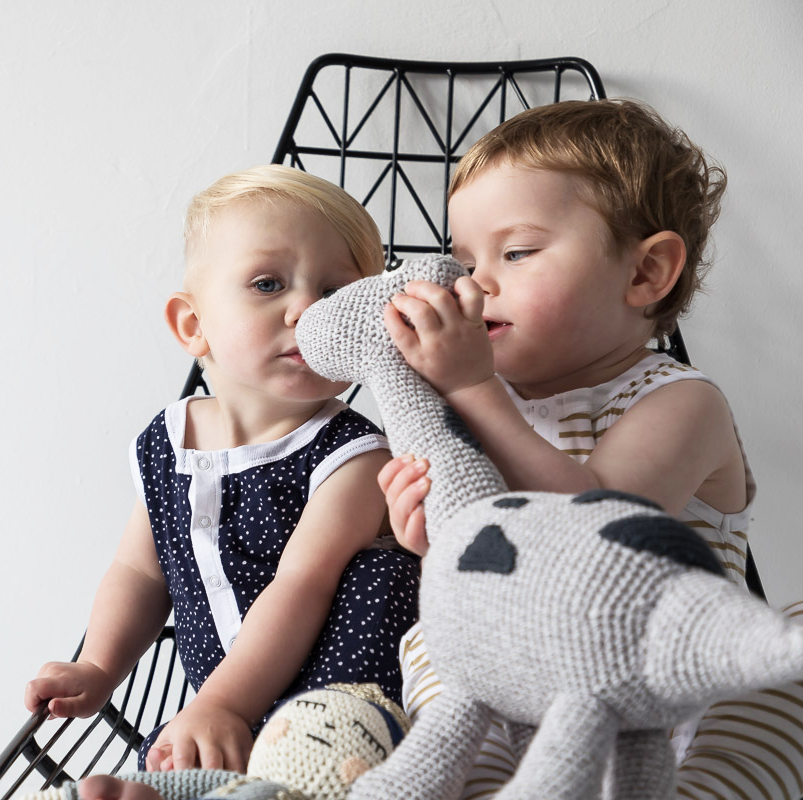 Load image into Gallery viewer, Miann &amp;amp; Co Large Soft Toy - Bailey Brontosaurus
