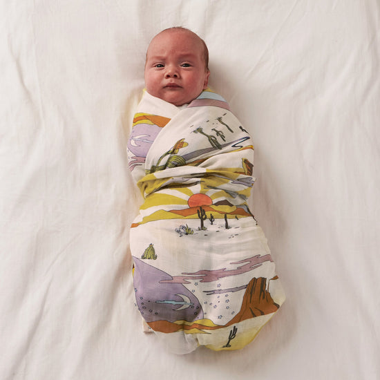 Load image into Gallery viewer, Banabae Swaddle- Desert Dreaming
