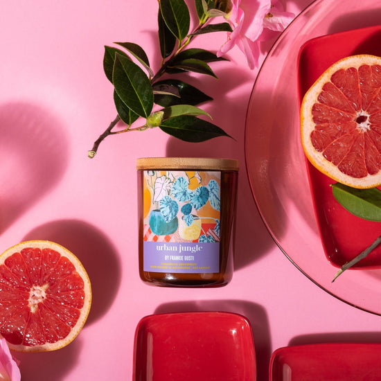 Frankie Gusti - Urban Jungle Chamomile Grapefruit Candle