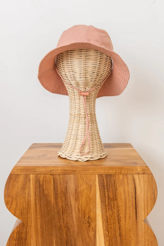 Kiin - Cotton Sun Hat (Dusty Rose)