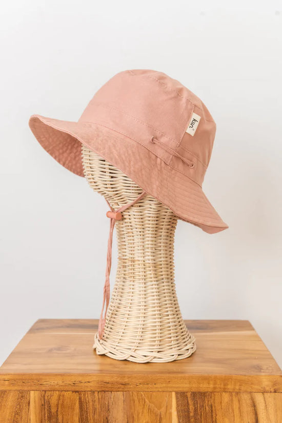 Kiin - Cotton Sun Hat (Dusty Rose)