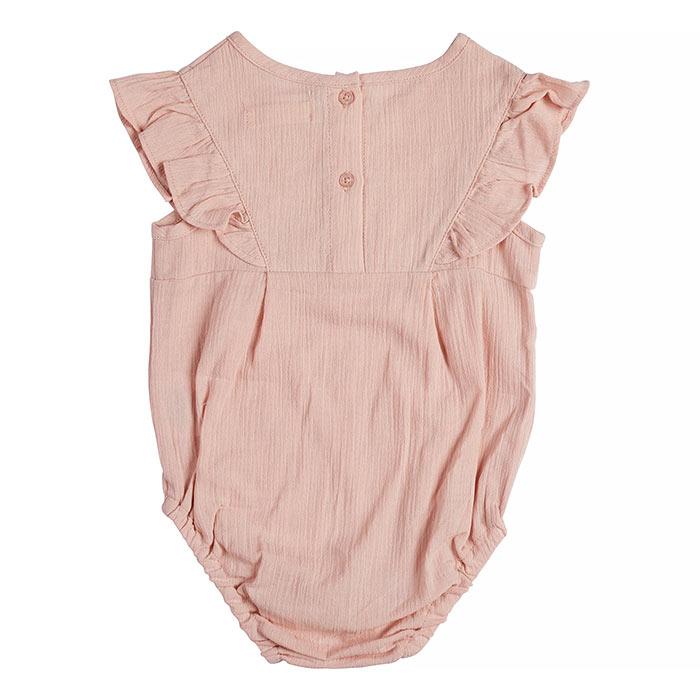 Miann & Co- Dusty Pink Embroidered Bodysuit