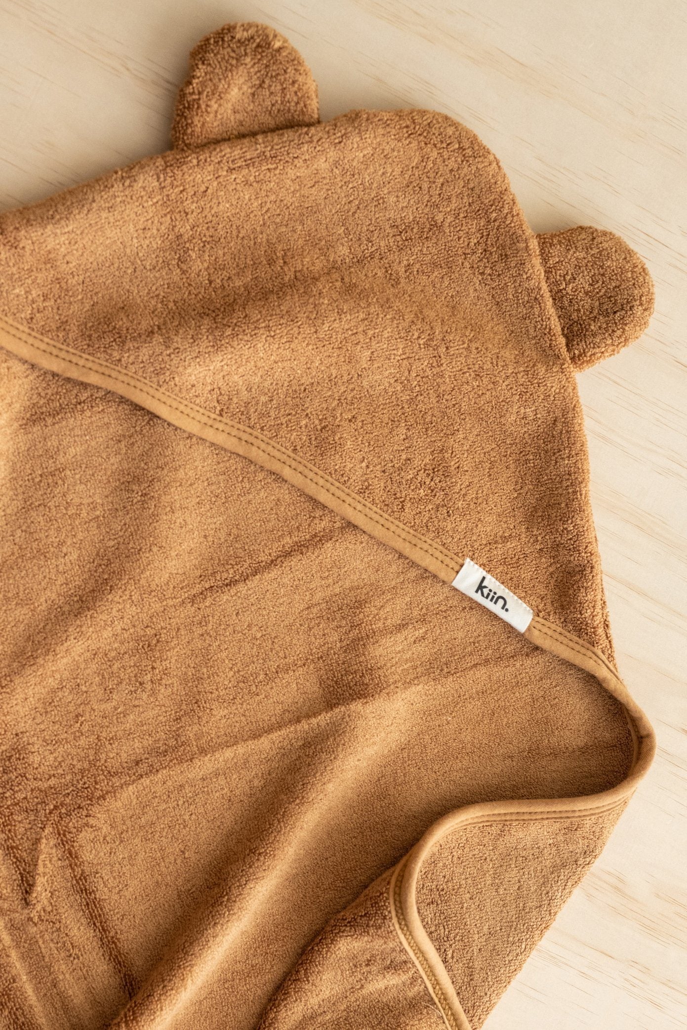 Kiin - Baby Hooded Towel (Caramel)
