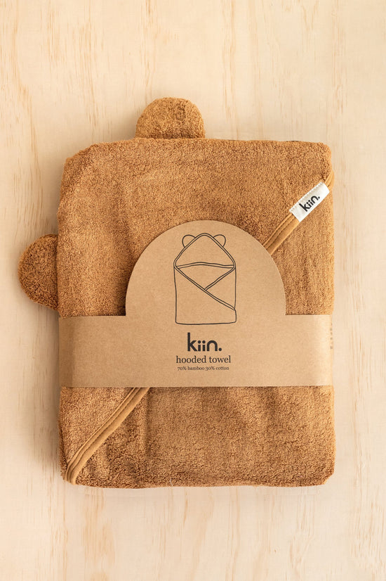 Kiin - Baby Hooded Towel (Caramel)