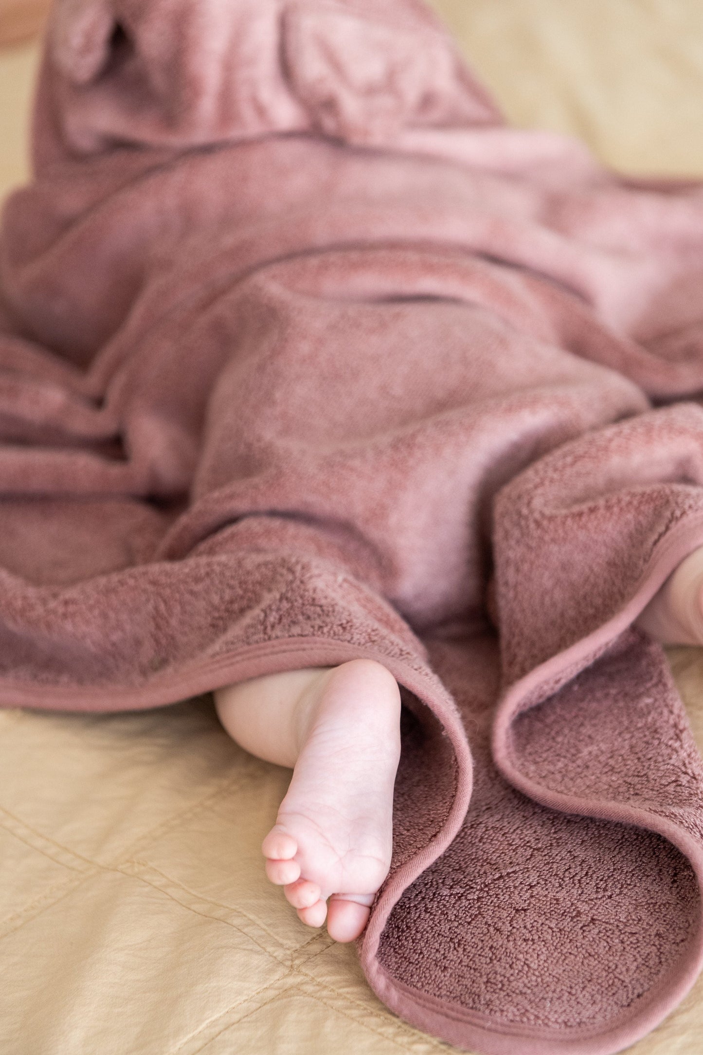 Kiin - Baby Hooded Towel (Heather)