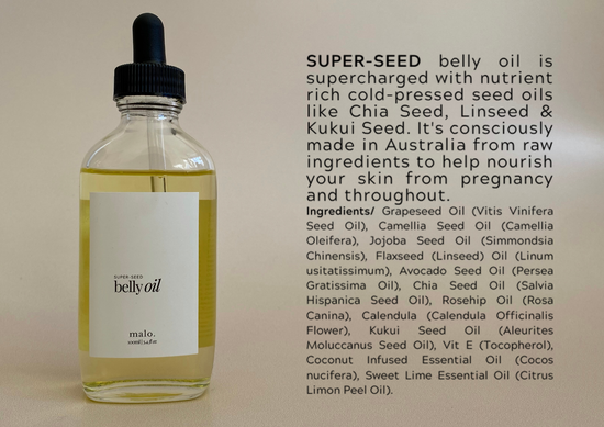 Malo - Super-Seed Belly Oil (100ml)