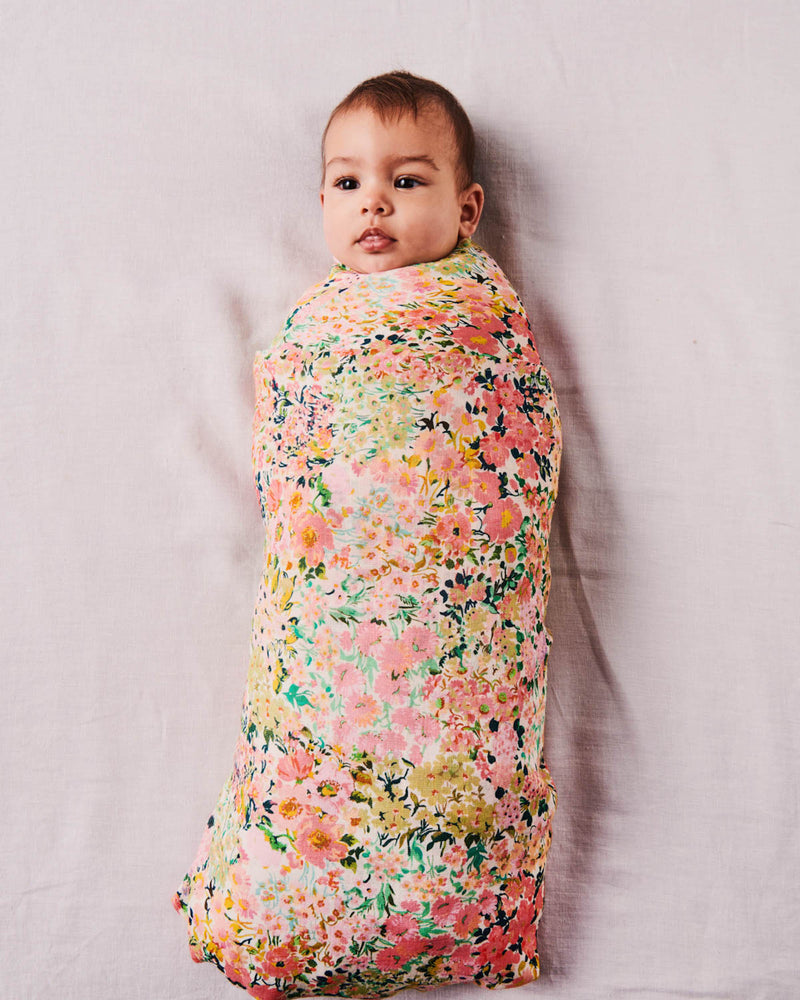 Load image into Gallery viewer, Kip &amp;amp; Co - You&amp;#39;re Beautiful Bamboo Swaddle
