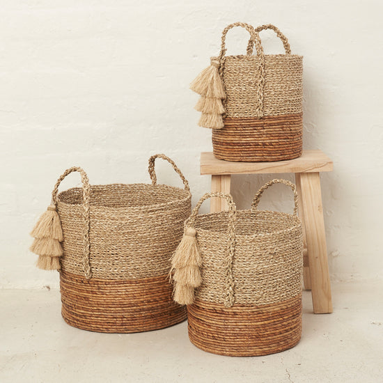 Inartisan - Anoki Tassel Basket (Medium)