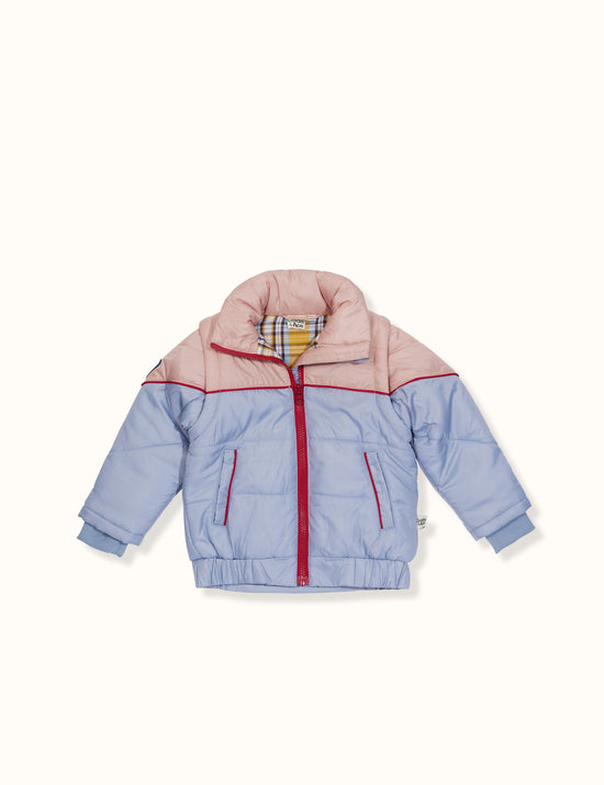 Load image into Gallery viewer, Goldie + Ace - Stevie Vintage Parka w/ Zip Off Sleeves (Sky Blush)
