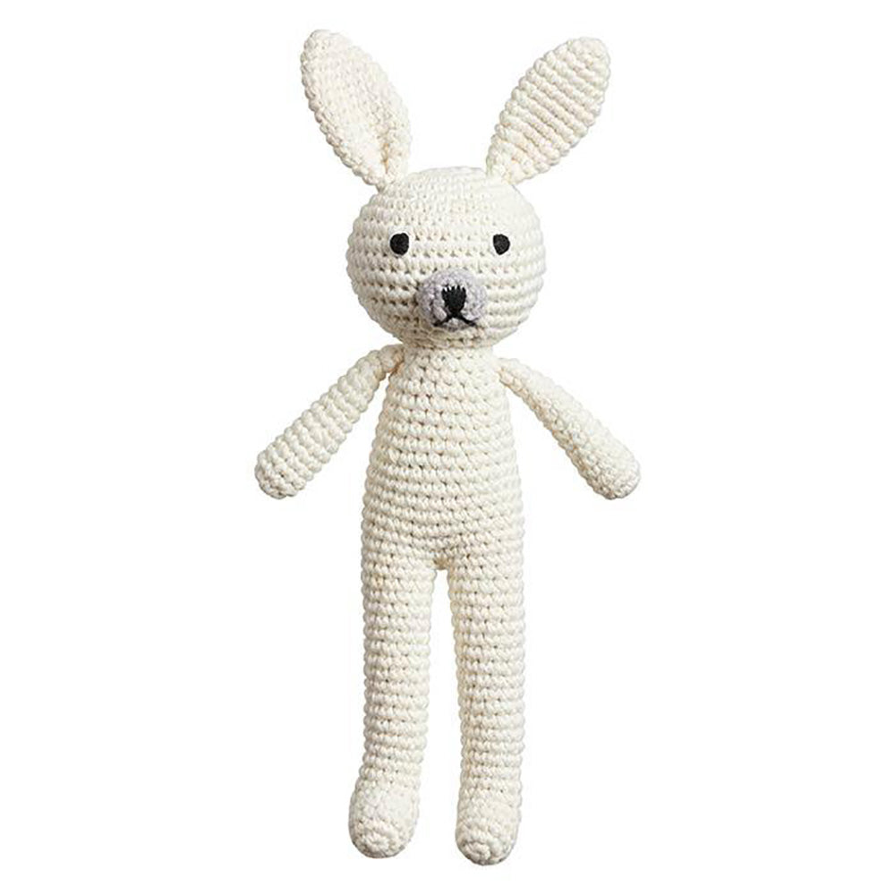 Load image into Gallery viewer, Mini Bunny Rattle - Neutral
