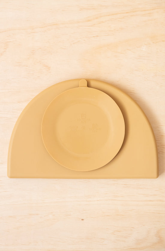 Kiin - Silicone Divided Plate (Sage)
