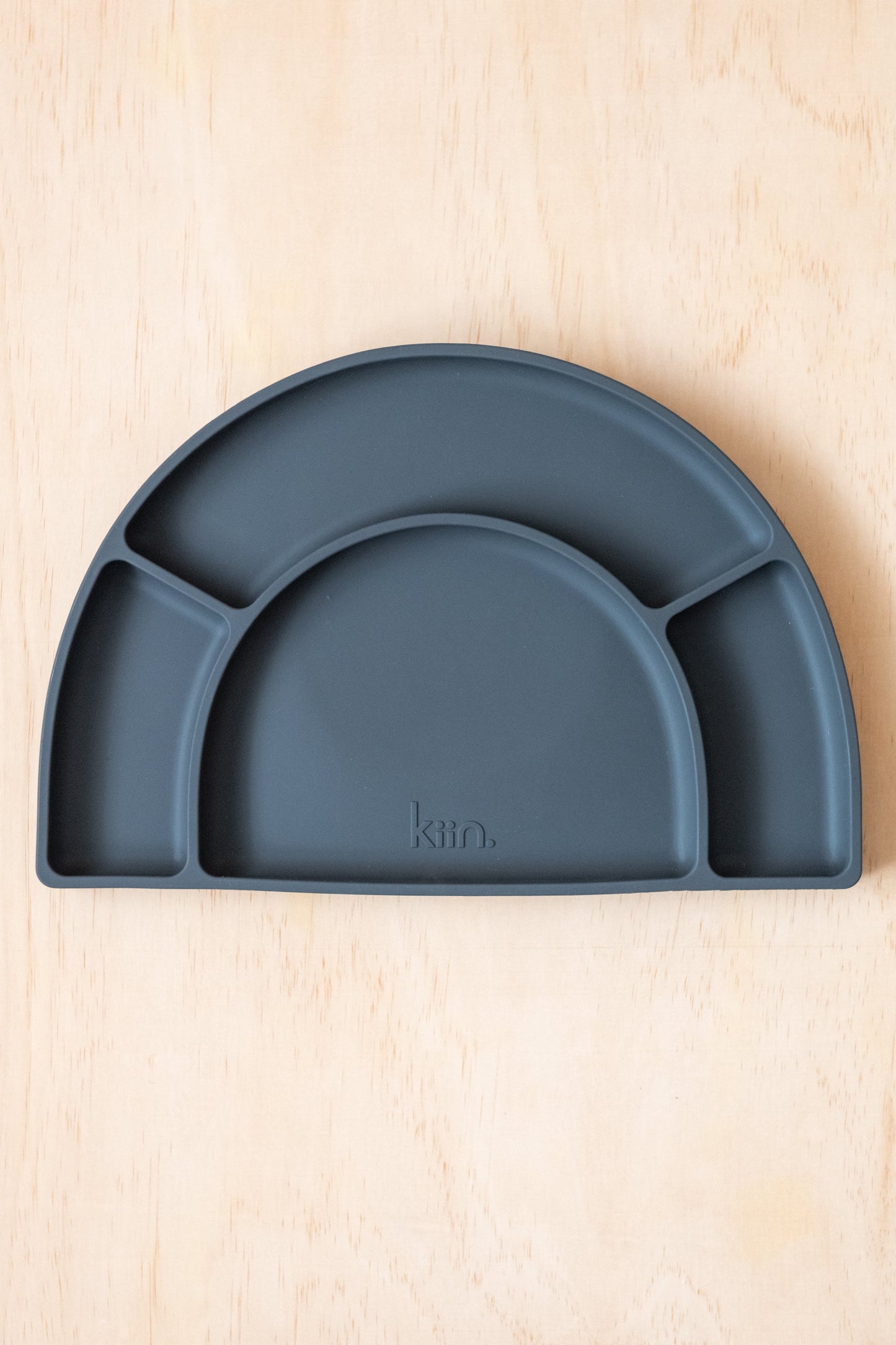 Kiin - Silicone Divided Plate (Storm)