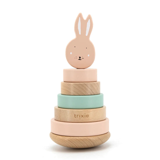 Trixie - Wooden Stacking Toy (Mrs. Rabbit)